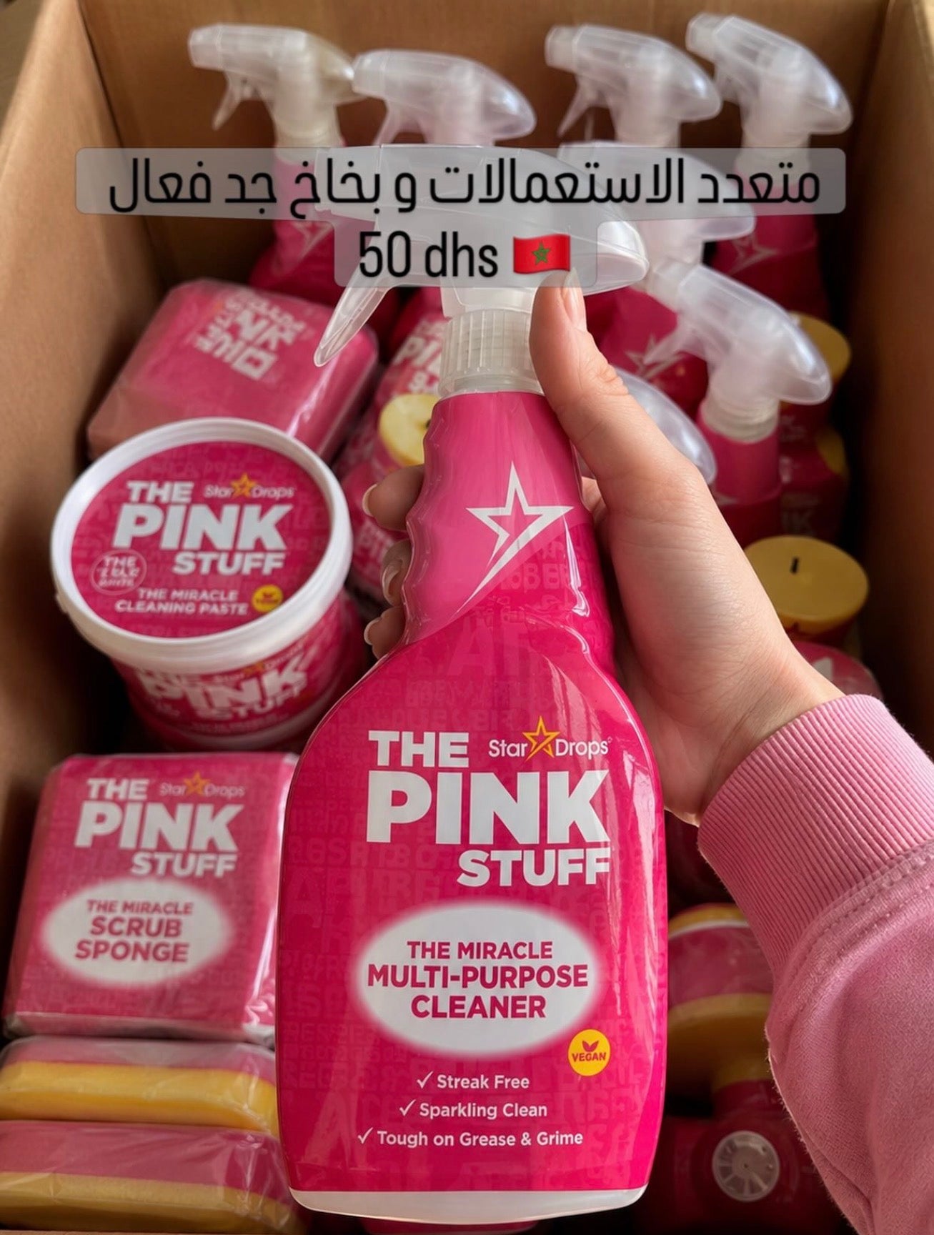 🩷 THE PINK STUFF – LE NETTOYANT MULTI-USAGES MIRACLE 750ML 🩷