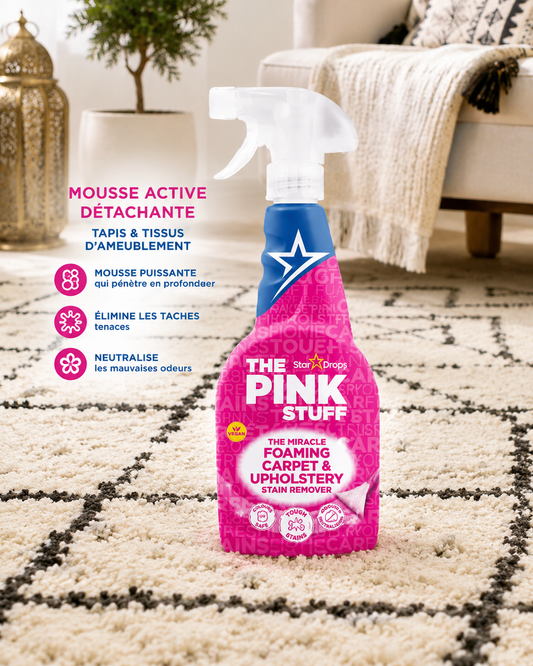 Mousse Détachante Miracle pour Tapis & Tissus d’Ameublement 500 ml