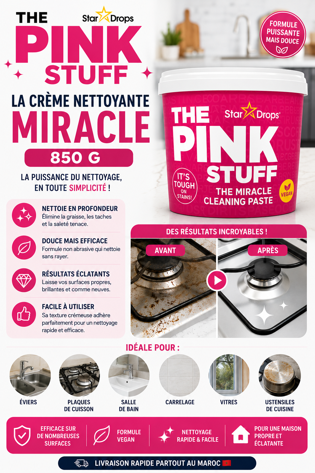 Pink Stuff Maroc officiel