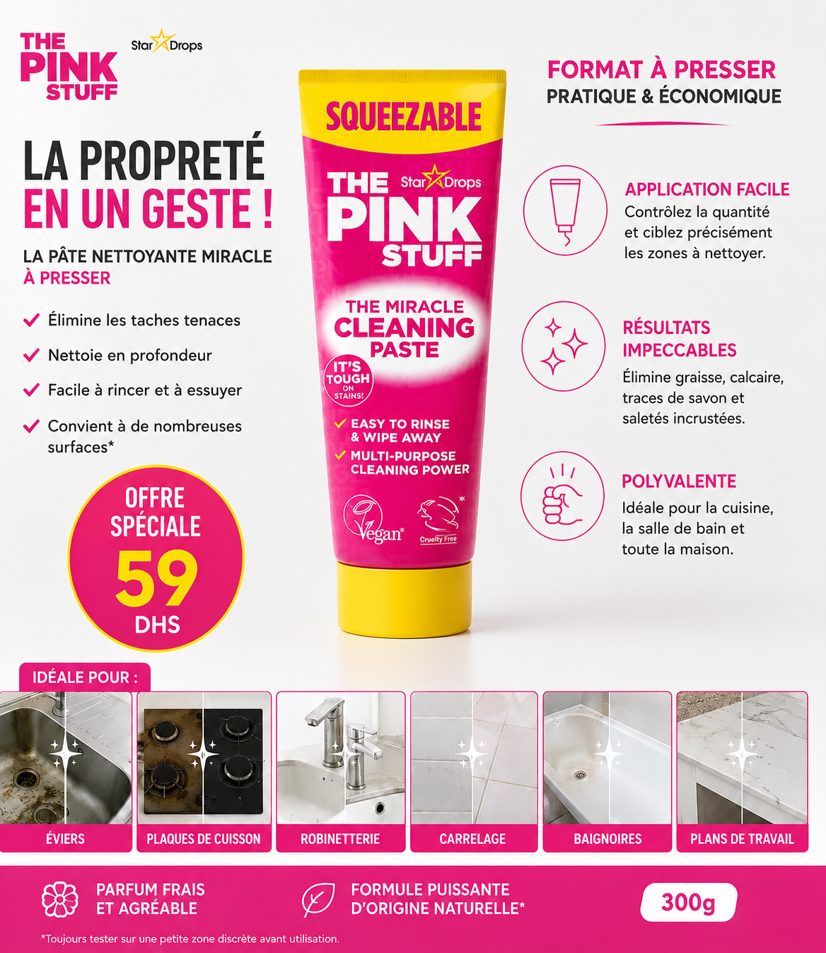 acheter pink stuff maroc