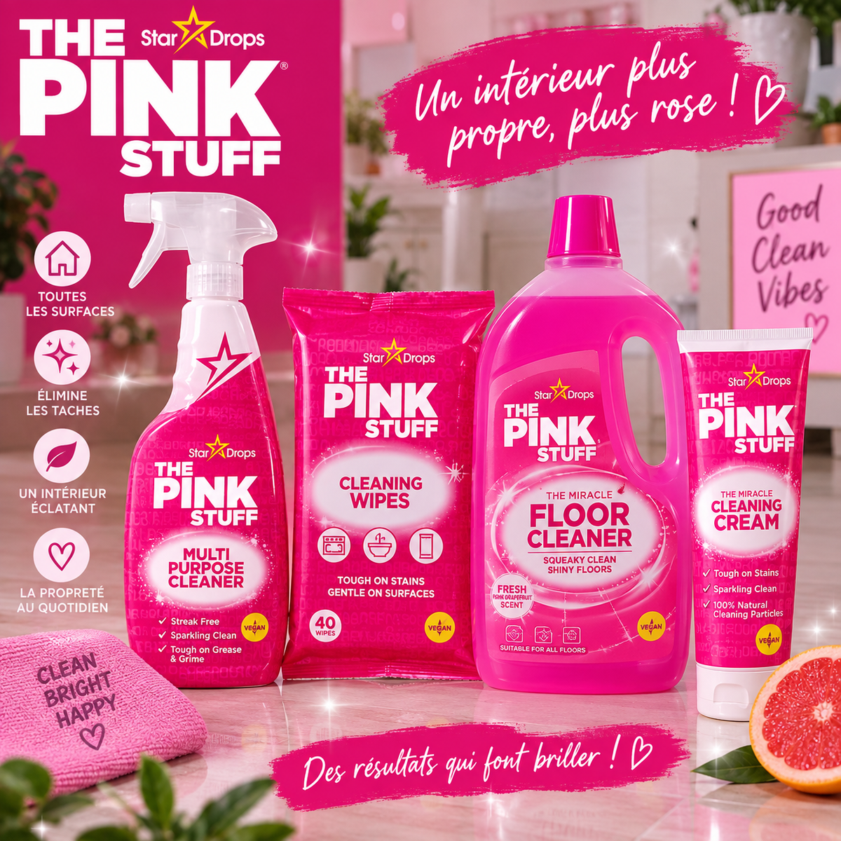 Pack Prix Fou- The Pink Stuff