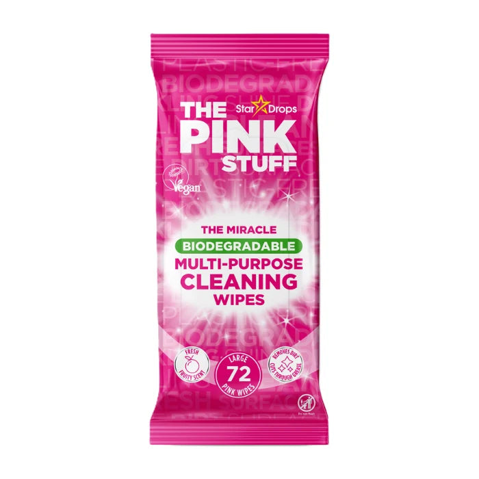 Lingettes Pink Stuff 72 LARGE PINK WIPES